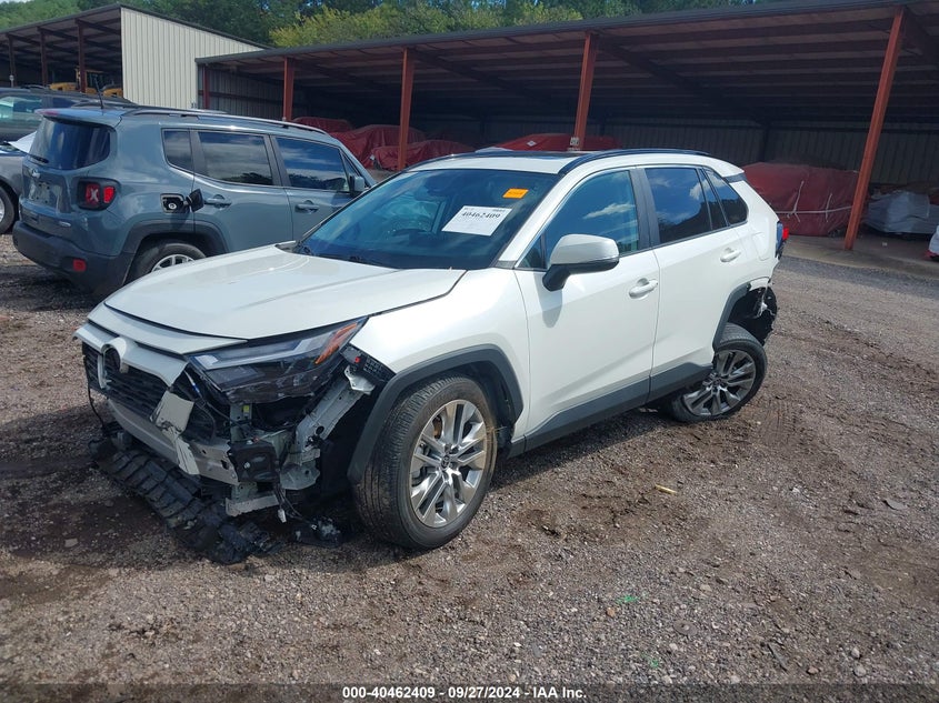 VIN 2T3C1RFV0NW235955 2022 TOYOTA RAV4 XLE PREMIUM