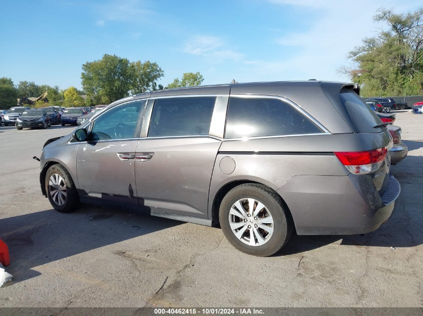 2014 Honda Odyssey Exl VIN: 5FNRL5H64EB127184 Lot: 40462415