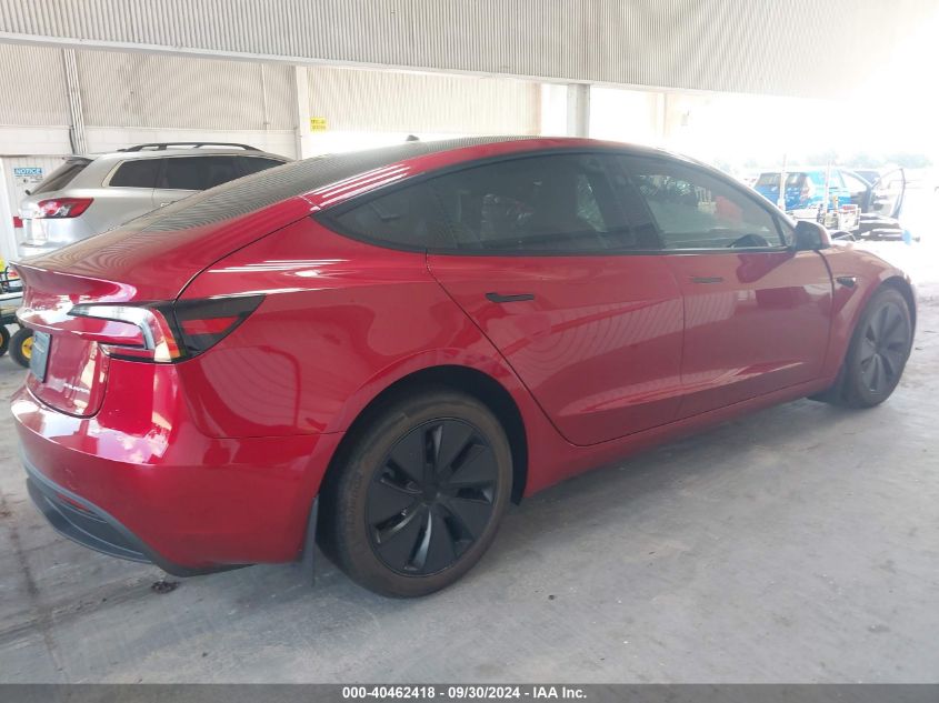 2024 Tesla Model 3 VIN: 5YJ3E1EBXRF815710 Lot: 40462418