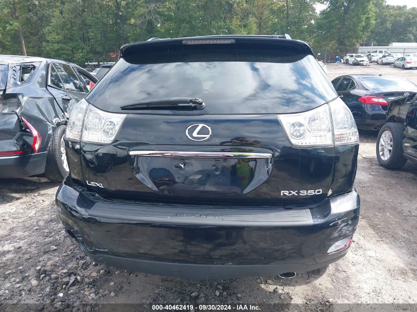 2008 Lexus Rx 350 VIN: 2T2GK31U28C053842 Lot: 40462419