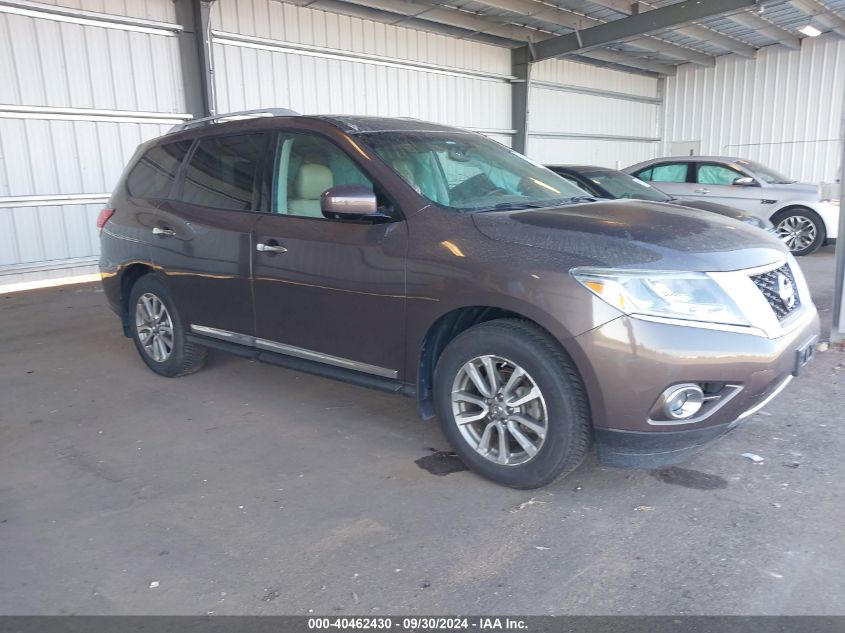 2015 Nissan Pathfinder S/Sv/Sl/Platinum VIN: 5N1AR2MM2FC677816 Lot: 40462430