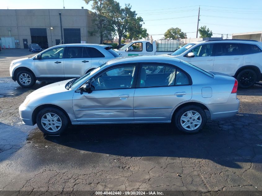 2003 Honda Civic Lx VIN: 2HGES16513H620446 Lot: 40462440