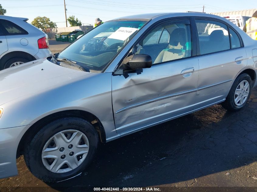 2003 Honda Civic Lx VIN: 2HGES16513H620446 Lot: 40462440