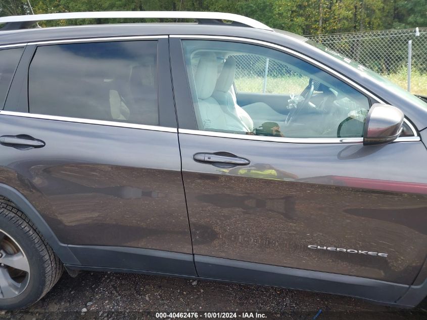 1C4PJLDX6KD190595 2019 Jeep Cherokee Limited Fwd