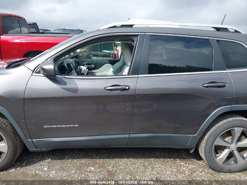 2019 Jeep Cherokee Limited Fwd VIN: 1C4PJLDX6KD190595 Lot: 40462476