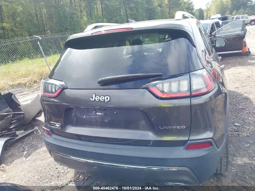 1C4PJLDX6KD190595 2019 Jeep Cherokee Limited Fwd