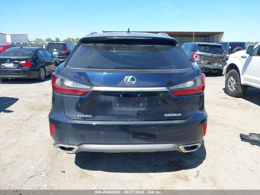 2016 Lexus Rx 350 VIN: 2T2ZZMCA3GC002779 Lot: 40462480