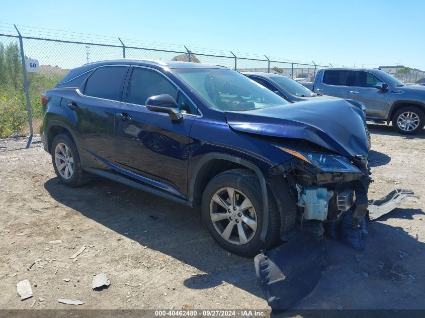 VIN 2T2ZZMCA3GC002779 2016 Lexus RX, 350 no.1