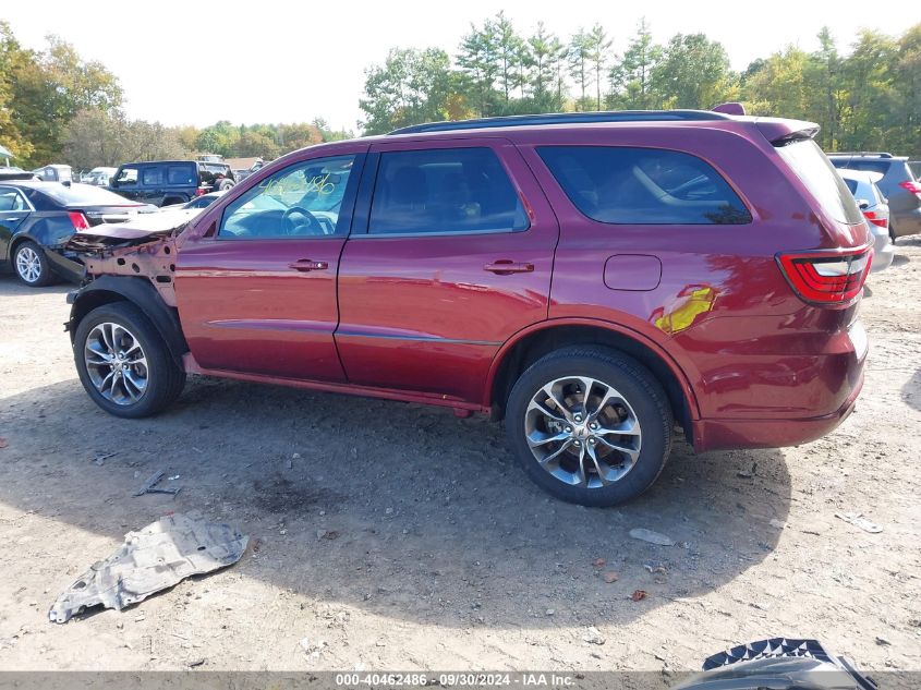 2020 Dodge Durango Gt VIN: 1C4RDJDG6LC302288 Lot: 40462486