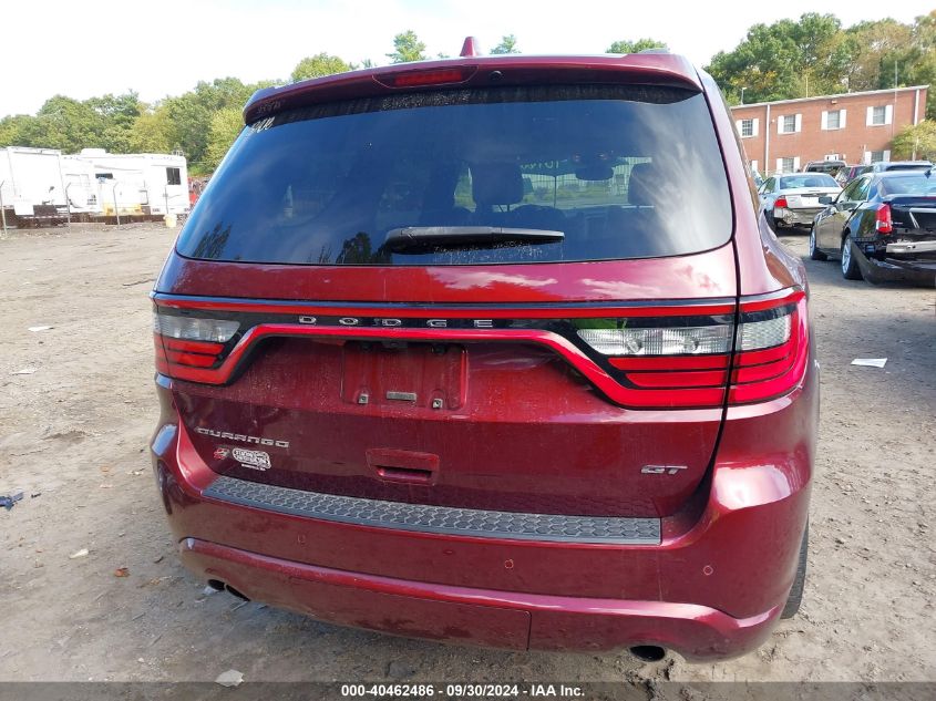 2020 Dodge Durango Gt VIN: 1C4RDJDG6LC302288 Lot: 40462486