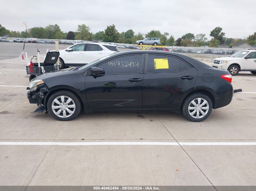 2015 Toyota Corolla L/Le/Le Pls/Prm/S/S Pls VIN: 2T1BURHE0FC419613 Lot: 40462494