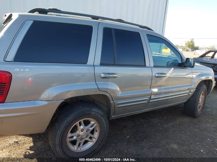 2000 Jeep Grand Cherokee Limited VIN: 1J4GW58NXYC227436 Lot: 40462499