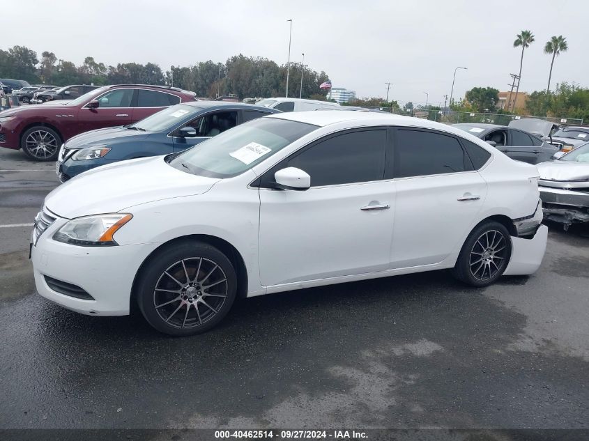 2015 Nissan Sentra Fe+ S/S/Sl/Sr/Sv VIN: 3N1AB7AP8FY223794 Lot: 40462514