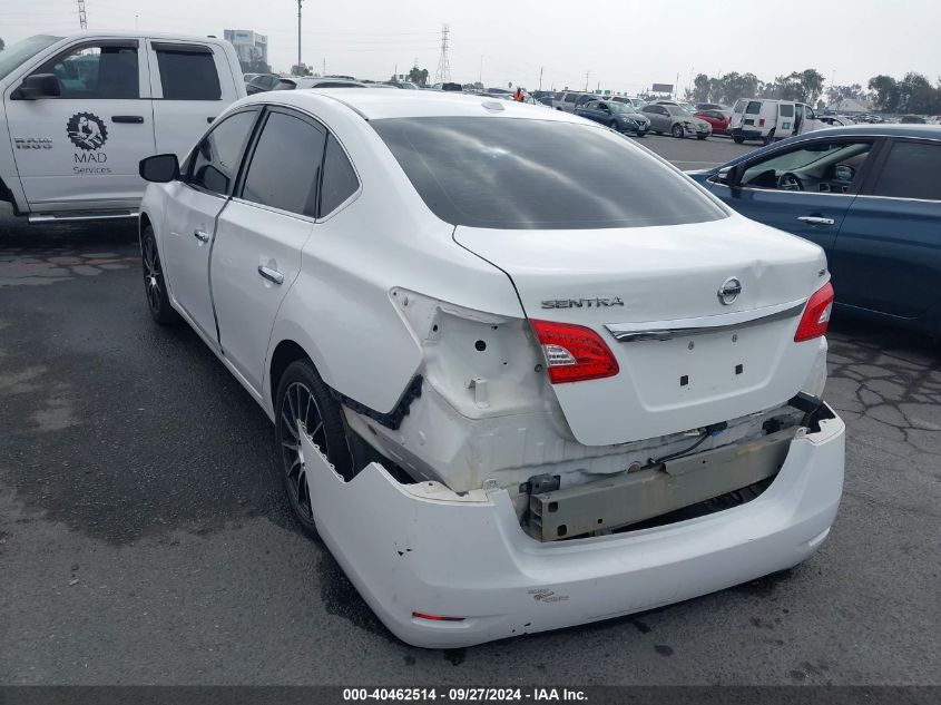 2015 Nissan Sentra Fe+ S/S/Sl/Sr/Sv VIN: 3N1AB7AP8FY223794 Lot: 40462514