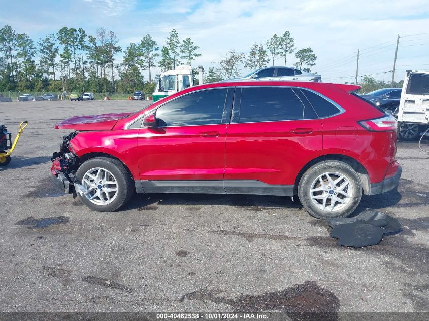 2021 Ford Edge Sel VIN: 2FMPK4J91MBA39757 Lot: 40462538