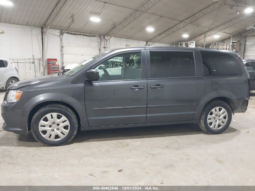 2016 Dodge Grand Caravan Se VIN: 2C4RDGBG5GR372173 Lot: 40462546