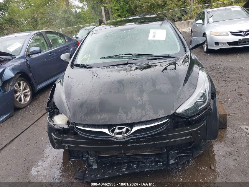 2012 Hyundai Elantra Gls (Ulsan Plant) VIN: KMHDH4AE0CU288395 Lot: 40462553