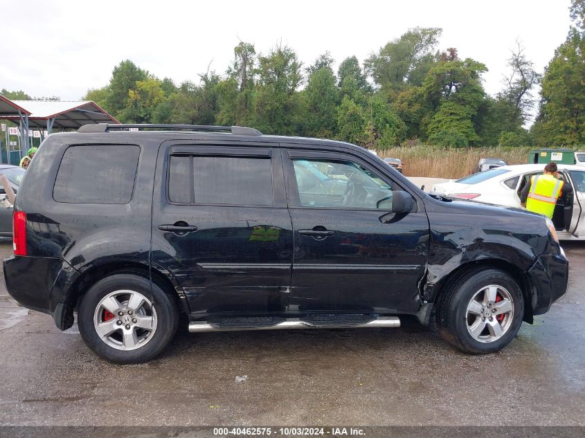 2011 Honda Pilot Ex-L VIN: 5FNYF4H58BB018601 Lot: 40462575