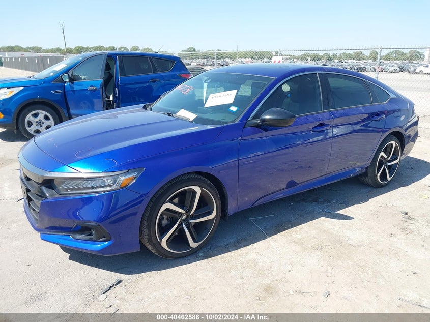 VIN 1HGCV2F30MA032038 2021 HONDA ACCORD SPORT 2.0T