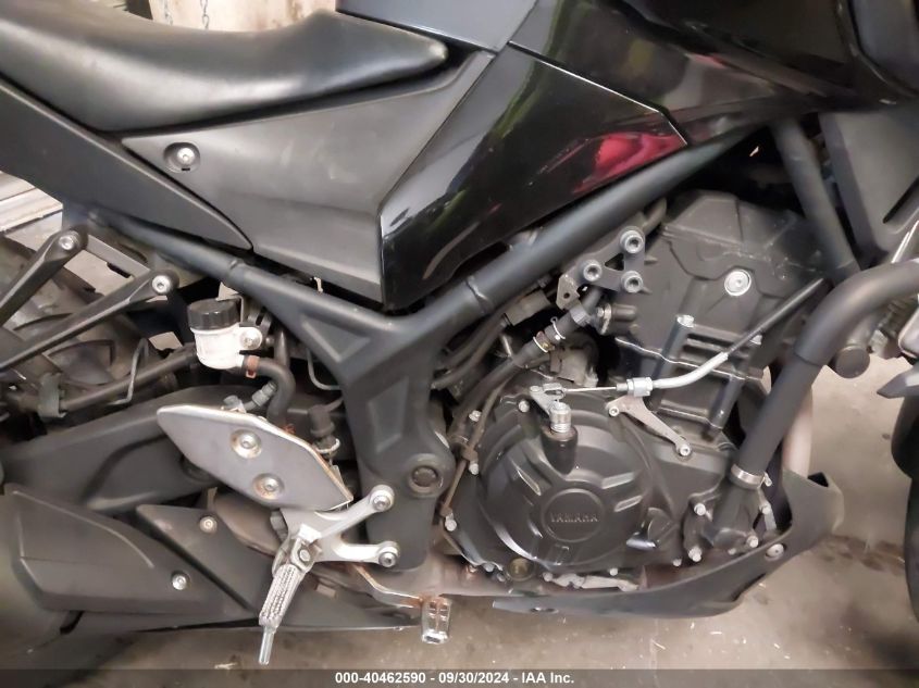 2020 Yamaha Mt-03 VIN: MH3RH20Y3LK002398 Lot: 40462590