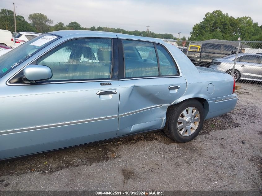 2003 Mercury Grand Marquis Ls VIN: 2MEFM75W73X605979 Lot: 40462591