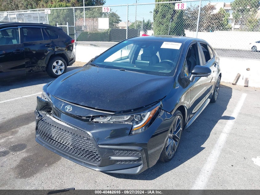 Vin: 5yfs4mcexmp073206, lot: 40951301, toyota corolla se 20212