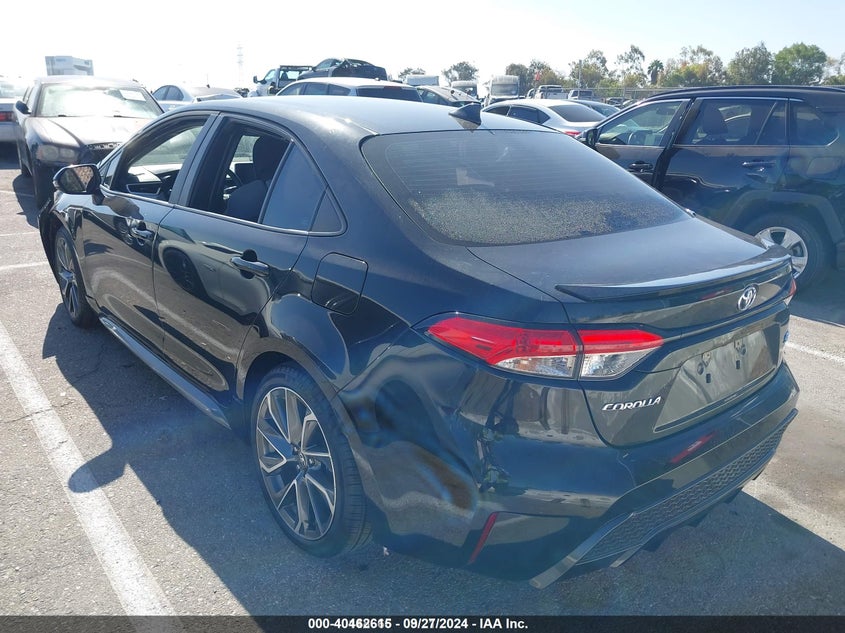 Vin: 5yfs4mcexmp073206, lot: 40951301, toyota corolla se 20213
