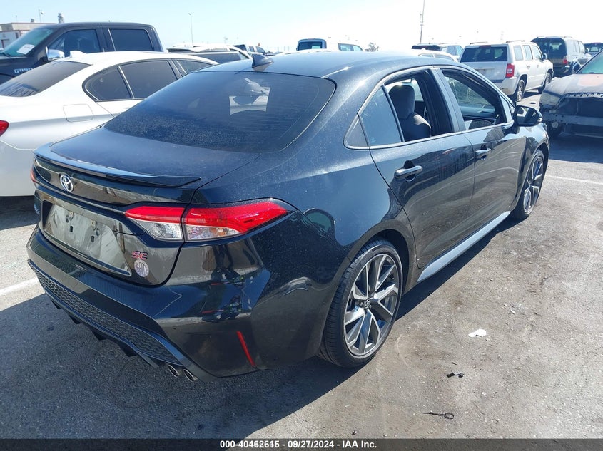 Vin: 5yfs4mcexmp073206, lot: 40951301, toyota corolla se 20214