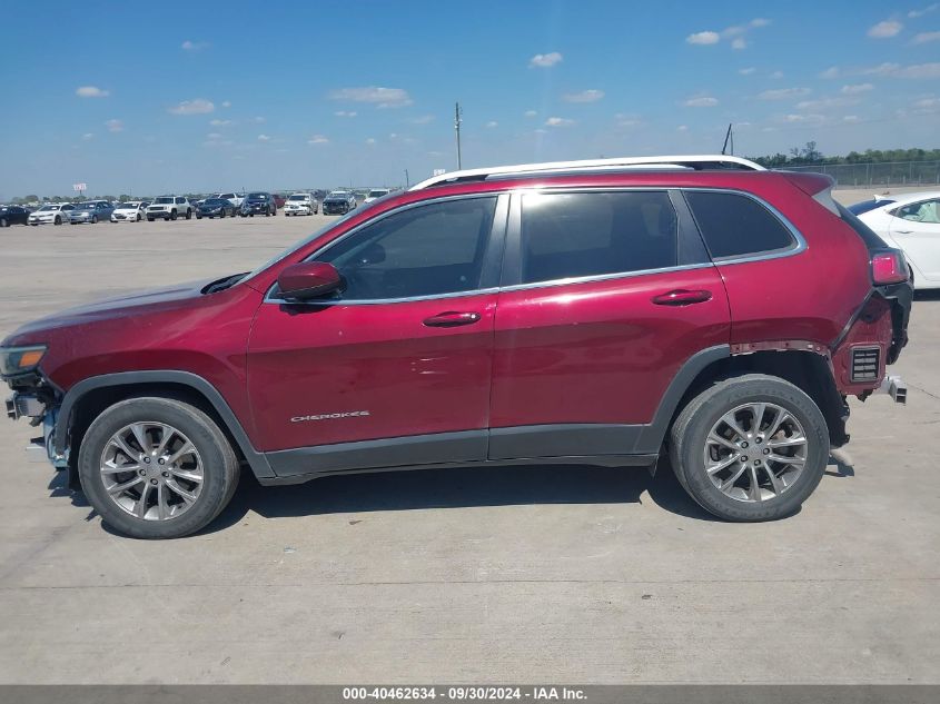 2019 Jeep Cherokee Latitude Plus Fwd VIN: 1C4PJLLB7KD226526 Lot: 40462634