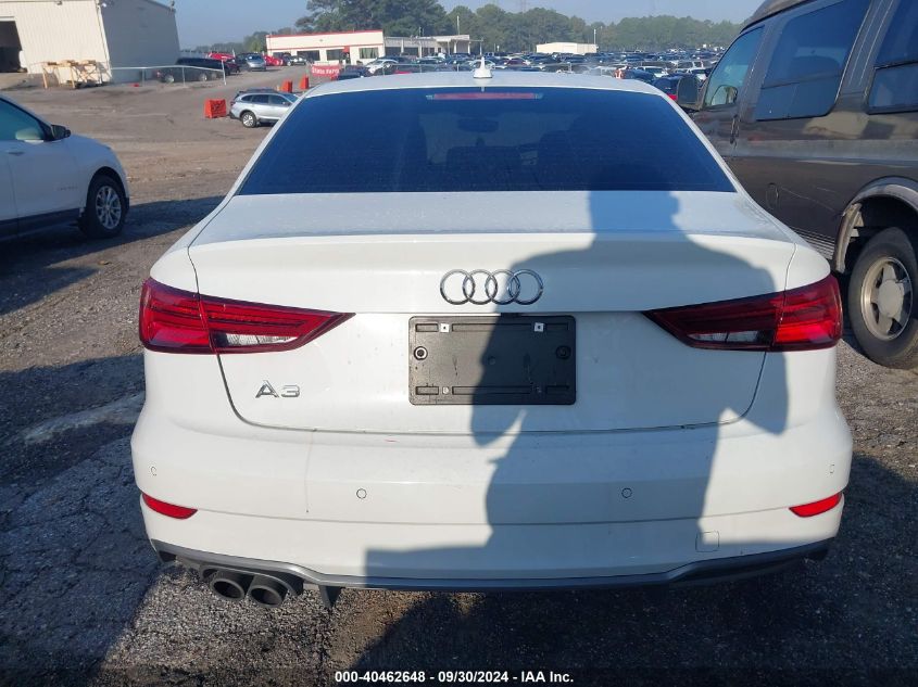 2018 Audi A3 2.0T Premium/2.0T Tech Premium VIN: WAUGUGFFXJ1086532 Lot: 40462648