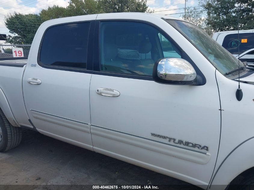 2006 Toyota Tundra Double Cab Sr5 VIN: 5TBDT44196S508338 Lot: 40462675