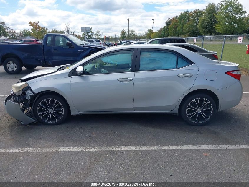 2014 Toyota Corolla S Plus VIN: 2T1BURHE1EC107718 Lot: 40462679