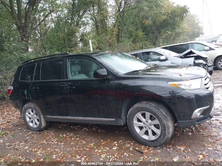 2013 Toyota Highlander Se V6 VIN: 5TDBK3EH8DS217088 Lot: 40462704