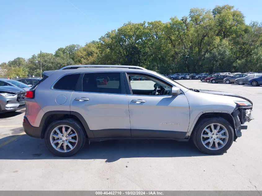 2018 Jeep Cherokee Limited 4X4 VIN: 1C4PJMDX1JD570755 Lot: 40462710