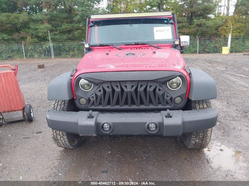 2011 Jeep Wrangler Unlimited Sport VIN: 1J4BA3H16BL640617 Lot: 40462712