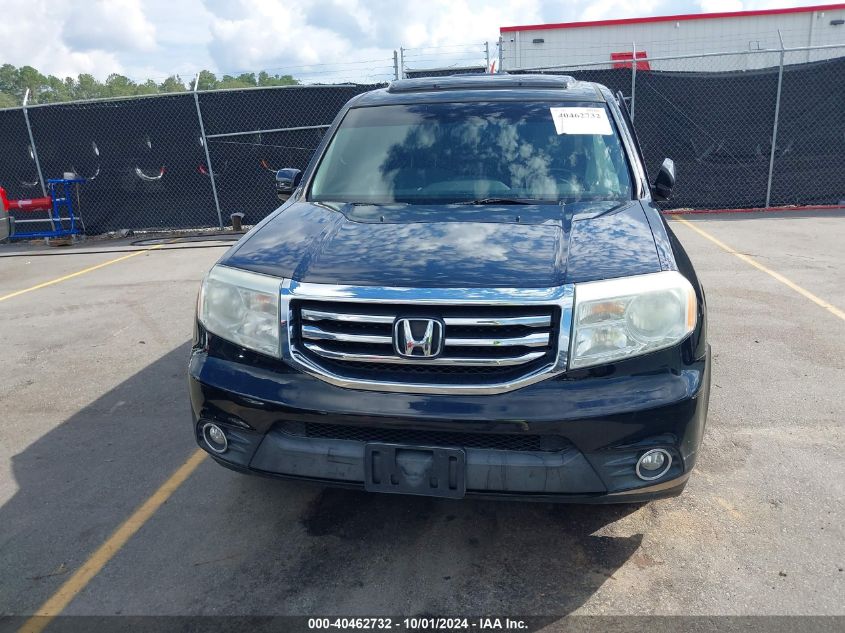 2012 Honda Pilot Ex-L VIN: 5FNYF3H79CB013923 Lot: 40462732