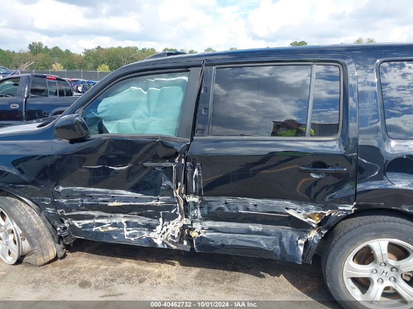 2012 Honda Pilot Ex-L VIN: 5FNYF3H79CB013923 Lot: 40462732