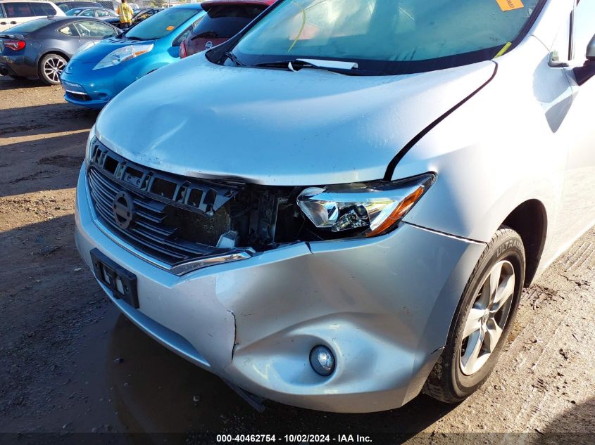 2017 Nissan Quest Sv VIN: JN8AE2KP9H9165309 Lot: 40462754