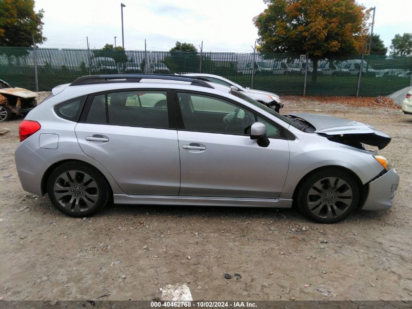 2014 Subaru Impreza 2.0I Sport Premium VIN: JF1GPAL60E8317131 Lot: 40462768