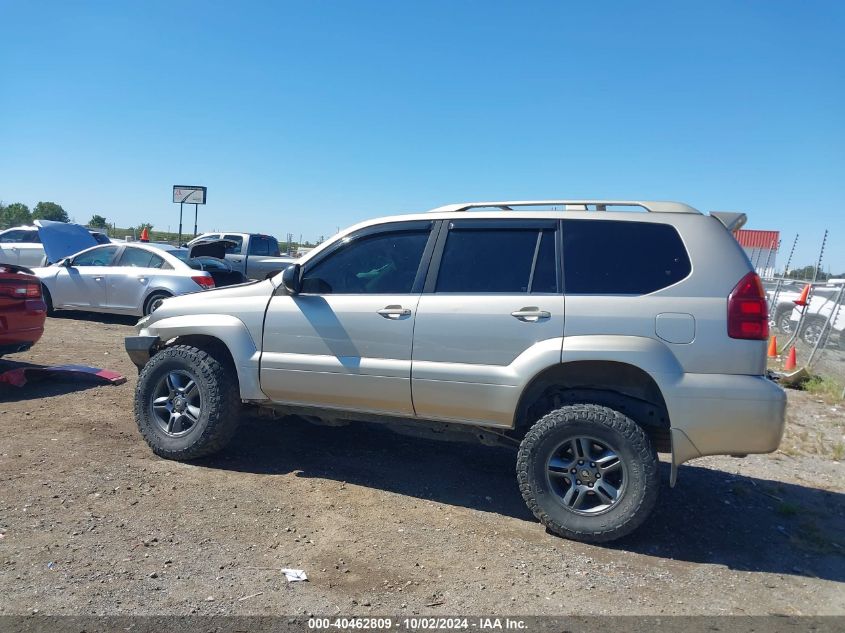 2003 Lexus Gx 470 VIN: JTJBT20X730020871 Lot: 40462809