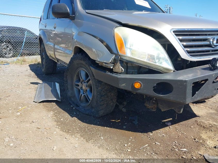 2003 Lexus Gx 470 VIN: JTJBT20X730020871 Lot: 40462809