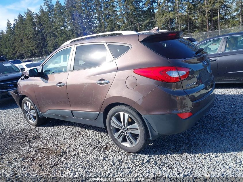 2014 Hyundai Tucson Gls/Limited/Se VIN: KM8JUCAG1EU793990 Lot: 40462812