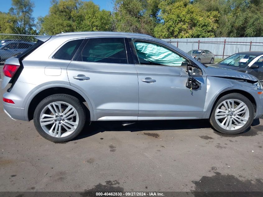 2018 Audi Q5 2.0T Premium/2.0T Tech Premium VIN: WA1BNAFY9J2212392 Lot: 40462830