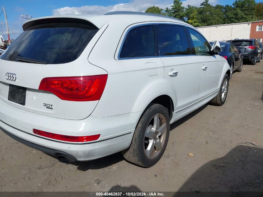 VIN KMHL64JA9NA206456 2015 AUDI Q7 no.4