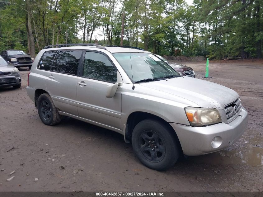 2006 Toyota Highlander VIN: JTEGD21AX60152622 Lot: 40462857