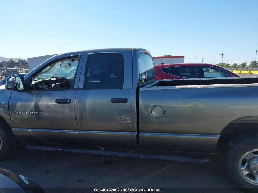 2006 Dodge Ram 2500 Slt/Sport VIN: 3D7KR28C76G274038 Lot: 40462862