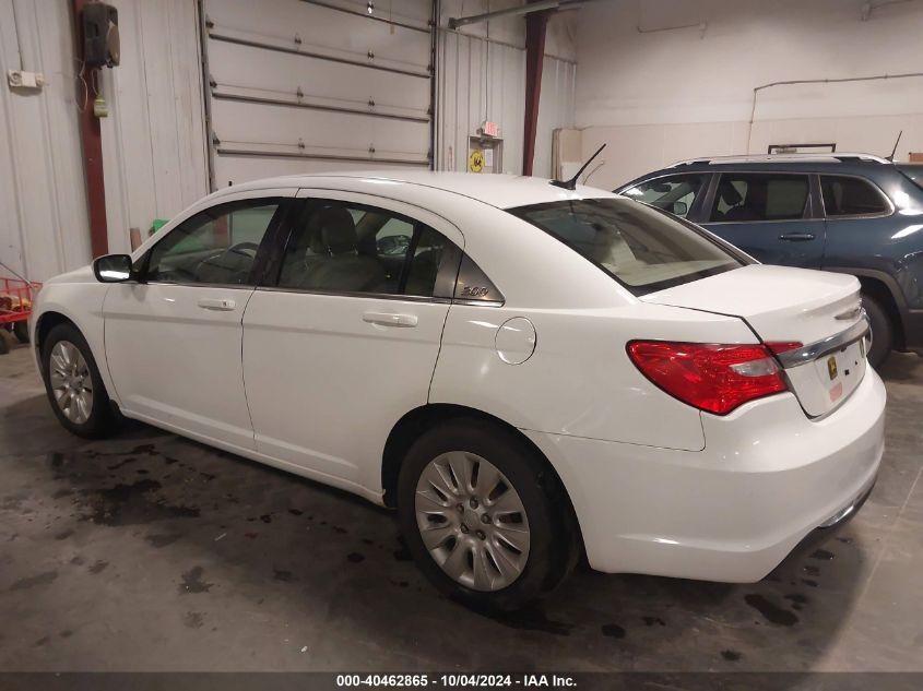 2011 Chrysler 200 Lx VIN: 1C3BC4FB5BN566813 Lot: 40462865