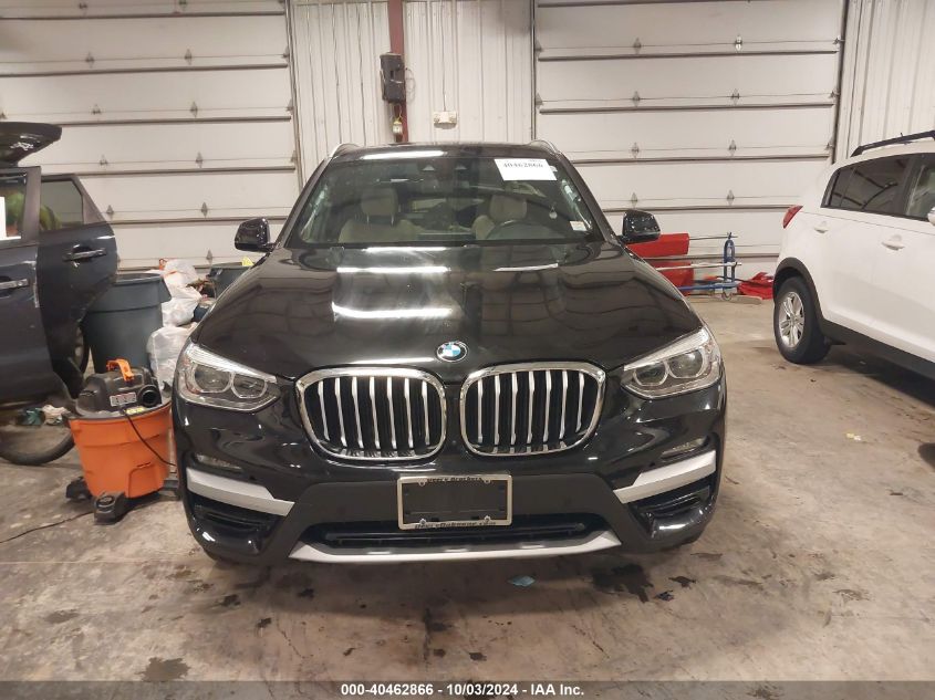 2021 BMW X3 xDrive30I VIN: 5UXTY5C0XM9H01405 Lot: 40462866