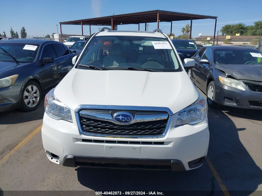 2016 Subaru Forester 2.5I Premium VIN: JF2SJADC4GH485529 Lot: 40462873