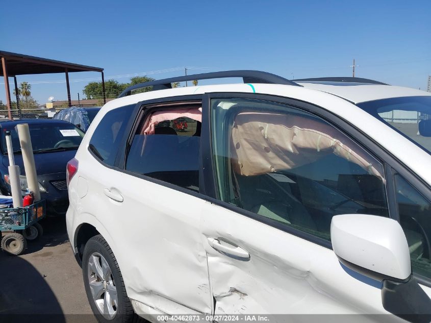 2016 Subaru Forester 2.5I Premium VIN: JF2SJADC4GH485529 Lot: 40462873